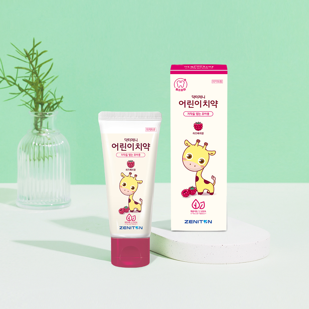 닥터제니 클라이네 어린이치약 60g, 2종