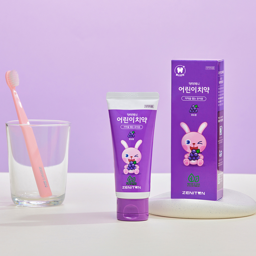 닥터제니 클라이네 어린이치약 60g, 2종