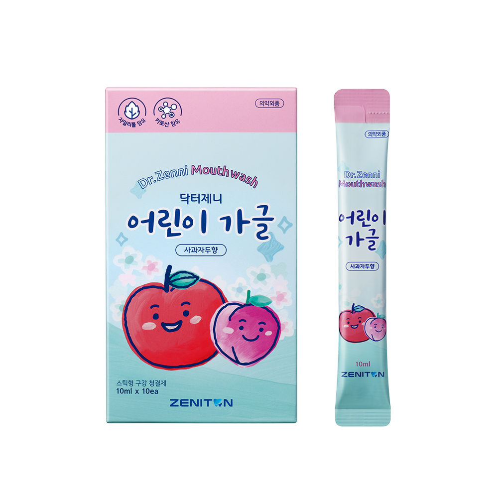 닥터제니 어린이 가글 스틱, 10ml x 10ea